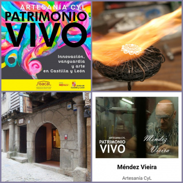 PATRIMONIO VIVO Taller y exposición Mendez vieira en La Alberca