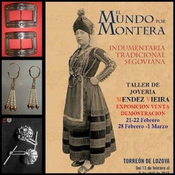 Exposición: El Mundo por Montera La exposición acoge a artesanos que elaboran piezas para la indumentaria tradicional.